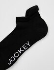 Jockey Woman Low Cut Heritage Heel tab Socks, 2-Pack, Black, 3-11 product photo View 05 S