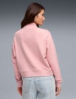 Puma Class Relaxed Half-Zip Crew Pullover, Rosy Outlook product photo View 02 S