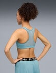 Puma 4Keeps Bra, Baltic Sea Blue product photo View 02 S