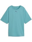 Puma Essential Relaxed Tee, Baltic Sea Blue product photo View 04 S