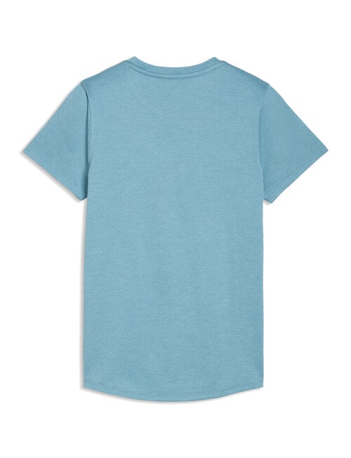 Puma Essential Heather Tee, Baltic Sea Blue Heather product photo View 02 L