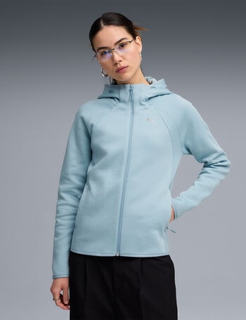Puma Evostripe Full-Zip Hoodie DK, Seafoam product photo