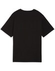 Puma Her Relaxed Graphic Tee, Black product photo View 05 S