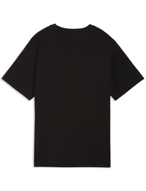 Puma Her Relaxed Graphic Tee, Black product photo View 05 L