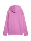 Puma Essential Centred Cat Logo Relaxed Hoodie, Mauve Pop product photo View 02 S