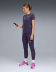 Puma Essential Heather Tee, Deep Plum Heather product photo View 03 S