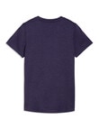 Puma Essential Heather Tee, Deep Plum Heather product photo View 05 S