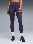 Puma Essential High Waisted 7/8 Tight, Deep Plum product photo