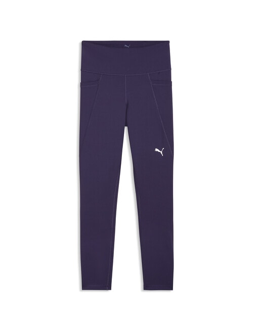 Puma Essential High Waisted 7/8 Tight, Deep Plum product photo View 04 L