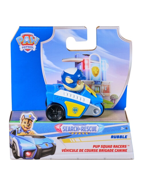 Paw Patrol Pup Squad Search & Rescue Racers, Assorted product photo View 04 L