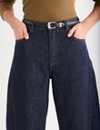 Mineral Stevie Relaxed Barrel Jean, Dark Denim product photo View 04 S
