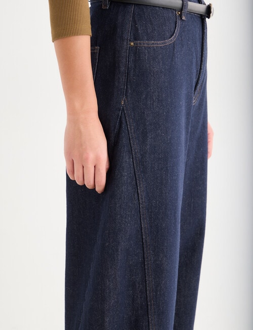 Mineral Stevie Relaxed Barrel Jean, Dark Denim product photo View 05 L