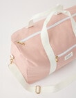 Zest Canvas Duffle Bag, Dusty Pink product photo View 02 S