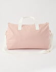 Zest Canvas Duffle Bag, Dusty Pink product photo View 03 S