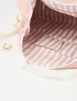 Zest Canvas Duffle Bag, Dusty Pink product photo View 05 S