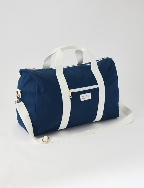 Zest Canvas Duffle Bag, Navy product photo
