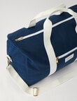 Zest Canvas Duffle Bag, Navy product photo View 02 S