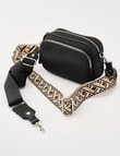Zest Utility Crossbody Bag, Black product photo View 03 S