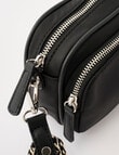 Zest Utility Crossbody Bag, Black product photo View 06 S