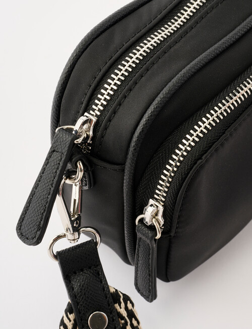Zest Utility Crossbody Bag, Black product photo View 06 L