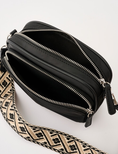 Zest Utility Crossbody Bag, Black product photo View 07 L