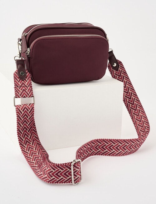 Zest Utility Crossbody Bag, Cherry Lacquer product photo View 02 L