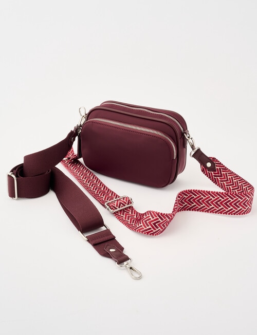 Zest Utility Crossbody Bag, Cherry Lacquer product photo View 03 L