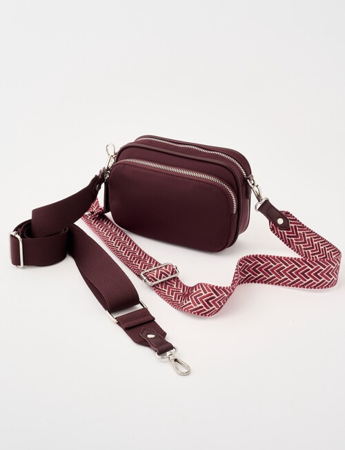 Zest Utility Crossbody Bag, Cherry Lacquer product photo View 04 L