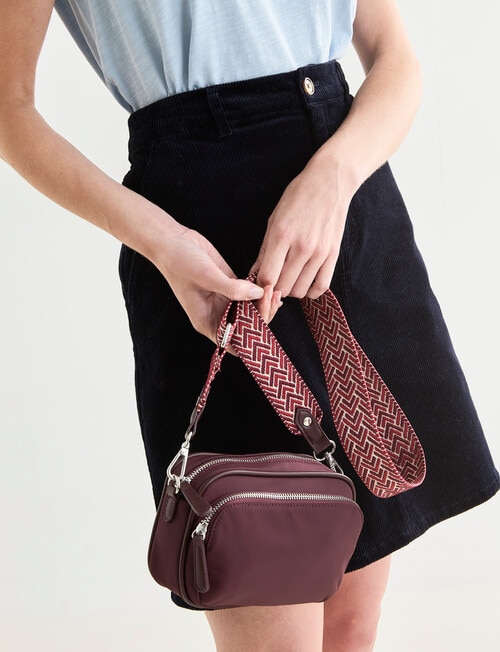 Zest Utility Crossbody Bag, Cherry Lacquer product photo View 08 L