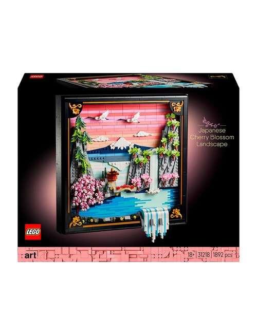 LEGO Art Japanese Cherry Blossom Landscape, 31218 product photo View 03 L