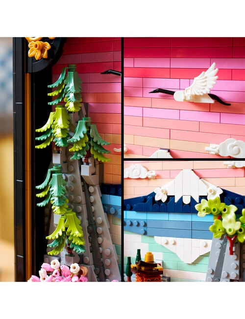 LEGO Art Japanese Cherry Blossom Landscape, 31218 product photo View 06 L