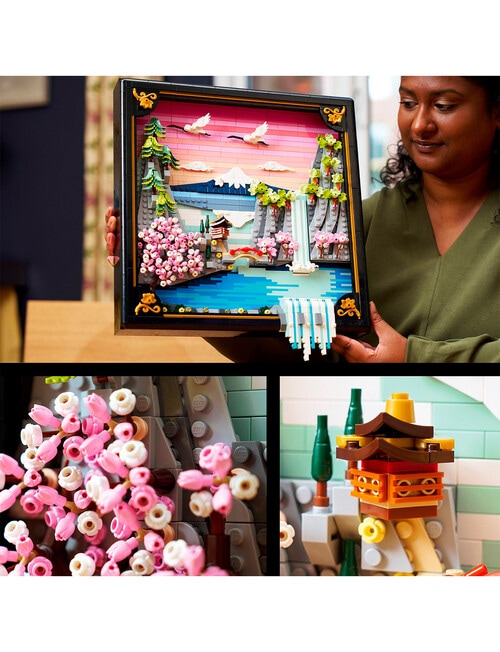 LEGO Art Japanese Cherry Blossom Landscape, 31218 product photo View 07 L