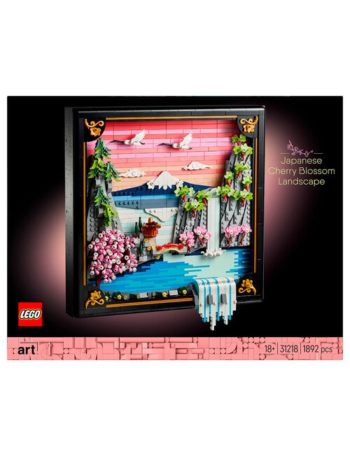 LEGO Art Japanese Cherry Blossom Landscape, 31218 product photo View 11 L