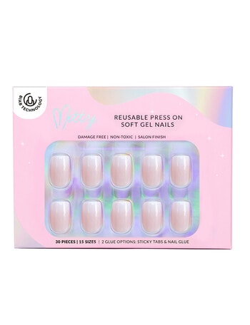 Mitty Press On Nails, Nude Agenda product photo