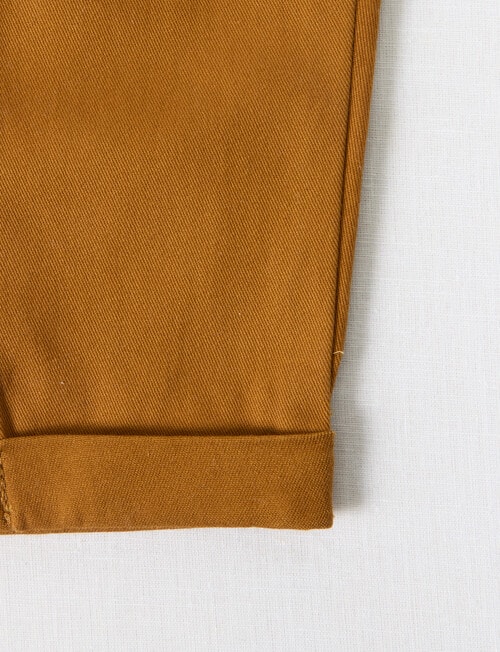 Teeny Weeny All Dressed Up Pant & Braces, 2-Piece, Tobacco product photo View 03 L