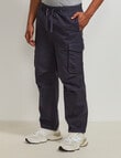 AIR SPACE Relaxed Cargo Pant, Navy product photo View 02 S