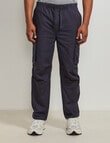 AIR SPACE Relaxed Cargo Pant, Navy product photo View 05 S
