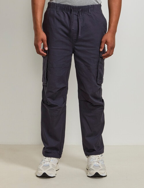 AIR SPACE Relaxed Cargo Pant, Navy product photo View 05 L