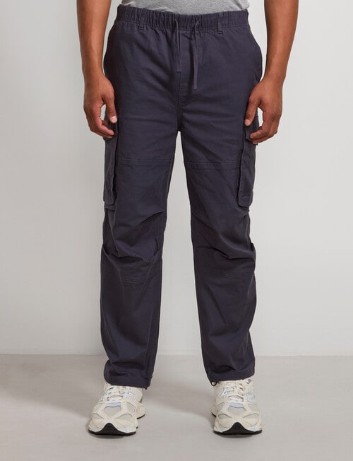 AIR SPACE Relaxed Cargo Pant, Navy product photo View 05 L