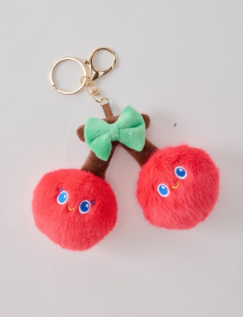 Mac & Ellie Cherry Bag Charm, Red product photo