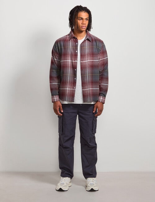 AIR SPACE Relaxed Cargo Pant, Navy product photo