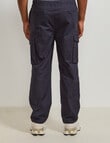 AIR SPACE Relaxed Cargo Pant, Navy product photo View 03 S