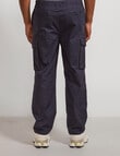 AIR SPACE Relaxed Cargo Pant, Navy product photo View 03 S