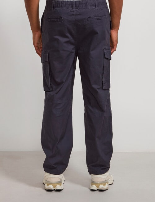 AIR SPACE Relaxed Cargo Pant, Navy product photo View 03 L