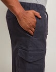 AIR SPACE Relaxed Cargo Pant, Navy product photo View 04 S