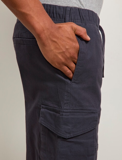 AIR SPACE Relaxed Cargo Pant, Navy product photo View 04 L