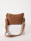 Boston + Bailey Leather Tassel Crossbody Bag, Natural product photo View 02 S
