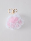 Mac & Ellie Paw Bag Charm, White product photo