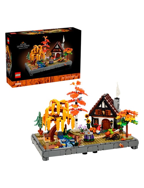 Lego Icons Autumn Cottage Garden, 11372 product photo