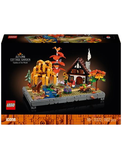 Lego Icons Autumn Cottage Garden, 11372 product photo View 03 L